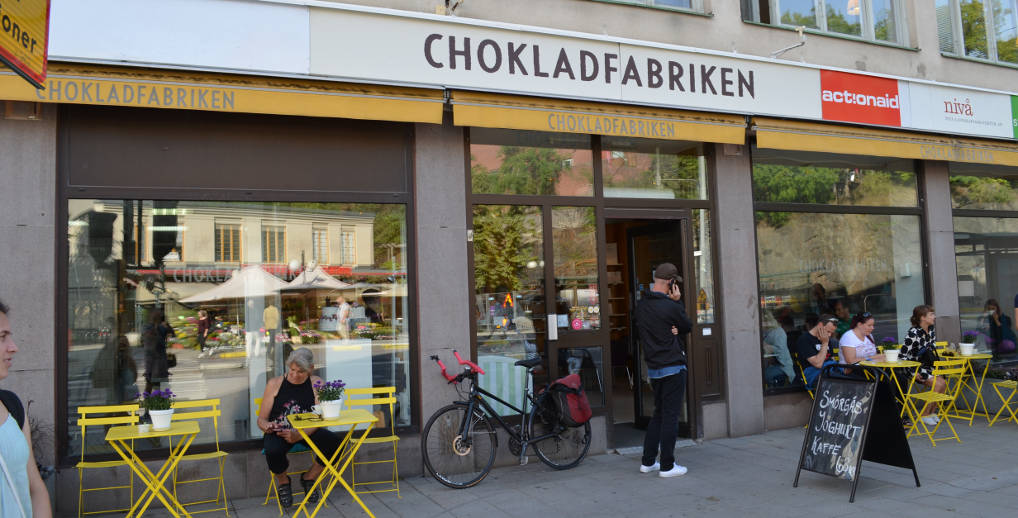 Chokladfabriken Eingang